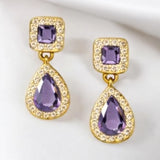 BOUCLES D'OREILLE AMÉTHYSTE