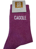CHAUSSETTES A PAILLETTES « CAGOLE »