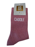 CHAUSSETTES A PAILLETTES « CAGOLE »