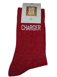 CHAUSSETTES A PAILLETTES « CHARGER »
