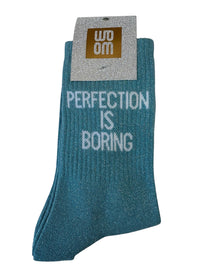 CHAUSSETTES A PAILLETTES « PERFECTION IS BORING »