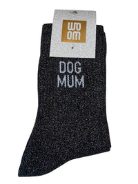 CHAUSSETTES A PAILLETTES « DOG MUM »