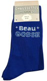 CHAUSSETTES À MESSAGE « BEAU GOSSE »