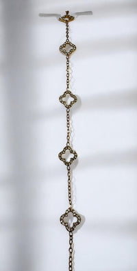 BRACELET TREFLES STRASS