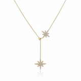 COLLIER EN Y ELEGANCIA DOUBLE ETOILES