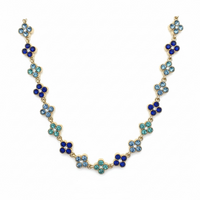 COLLIER PRINCESSE TRIO DE BLEU