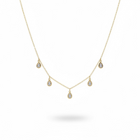 COLLIER GOUTTES DE LUMIÈRE DORÉ