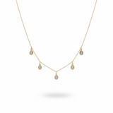 COLLIER GOUTTES DE LUMIÈRE DORÉ