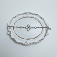 BRACELET ÉCLAT PRÉCIEUX ARGENTÉ